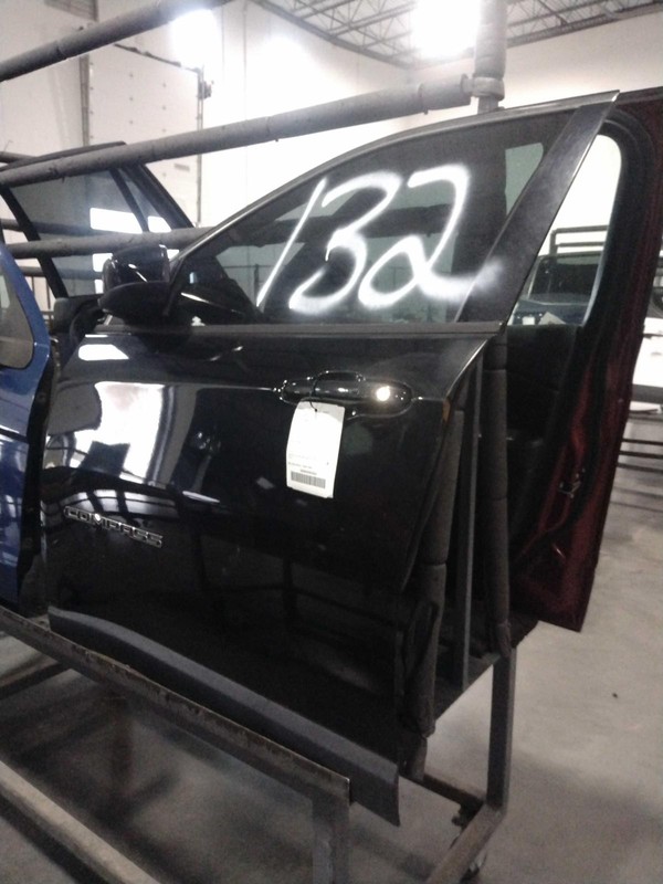 2018 Jeep Compass Left Door Black 4DR SUV Used OEM Part 7864228