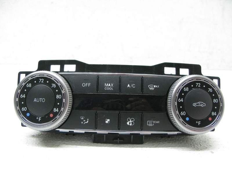 09-11 MERCEDES W204 C300 E63 AMG CLIMATE CONTROL AC A/C HEATER SWITCH OEM 081623