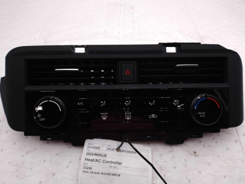 2023 Nissan Rogue A/C Selector Switch OEM Grey 275006RR0D 24K Miles