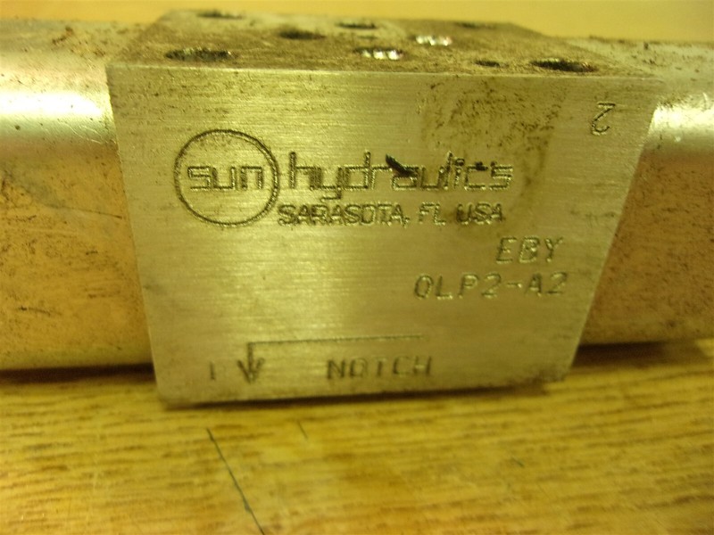 Sun Hydraulics EBY OCP2-A2 Valve Manifold *FREE SHIPPING*