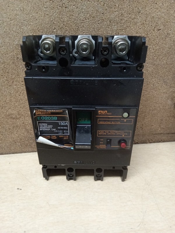 Fuji EG203B 150A 3Pole Circuit Breaker