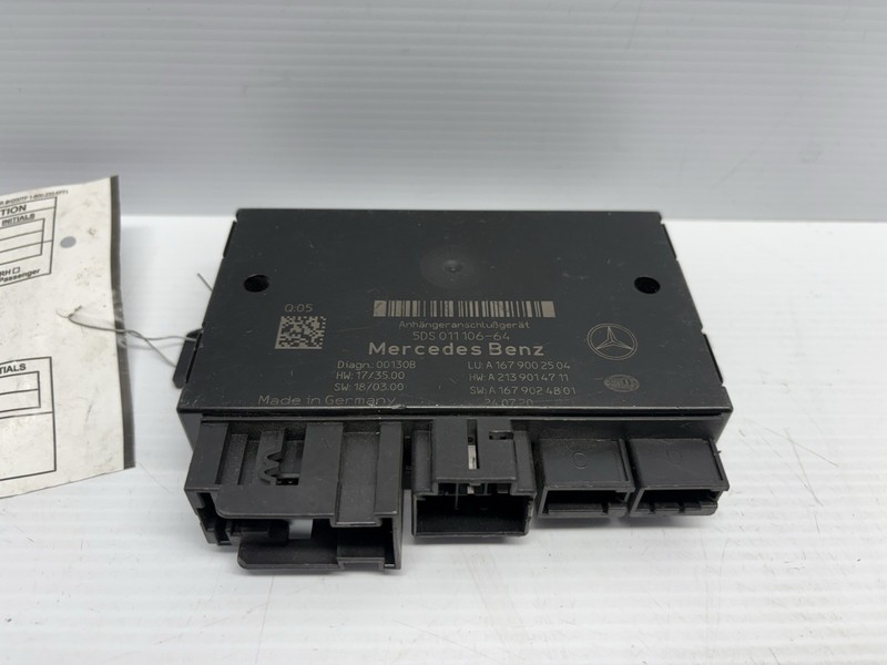 MERCEDES SPRINTER 2500 TRAILER TOW CONTROL MODULE OEM 2019-2024 A1679002504