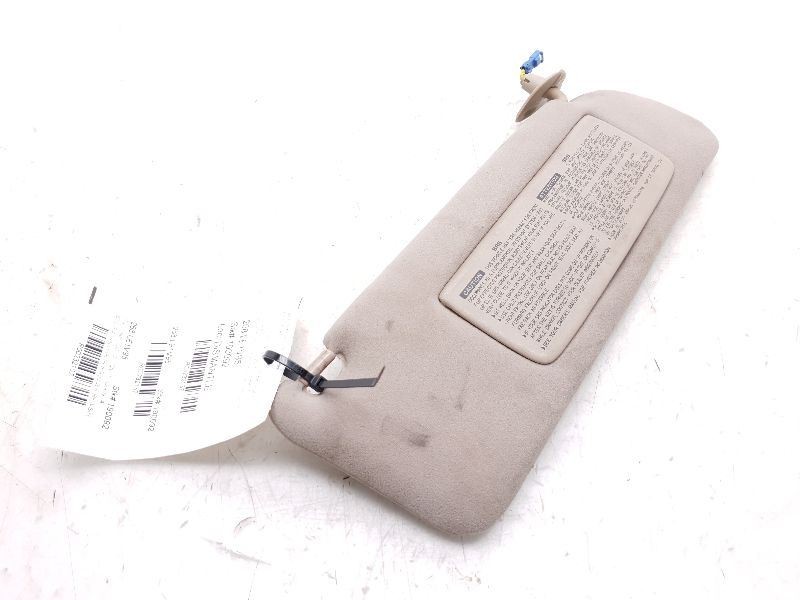 1995 LEXUS SC400 PASSENGER SIDE SUN SHADE VISOR ASSEMBLY