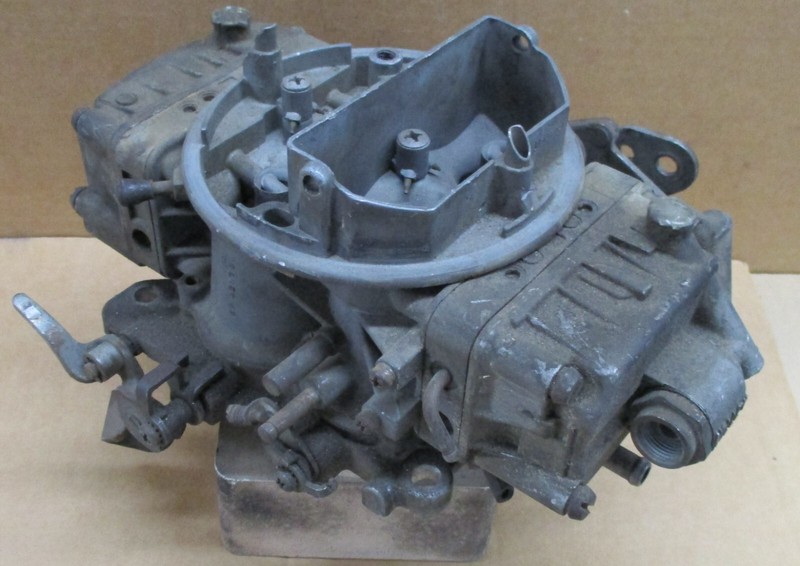 USED 4 BARREL HOLLEY CARBURETOR 6210-1 2945 650 CFM VACUUM SECONDARY 4165 SERIES