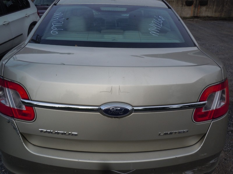10-12 Ford Taurus Rear Trunk Deck Lid W/ Camera W/O Spoiler OEM UP *SCRATCHES*