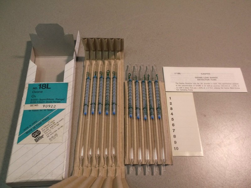 NEW LOT OF 24 Gastec Detector Tubes -18L FREE SHIPPING