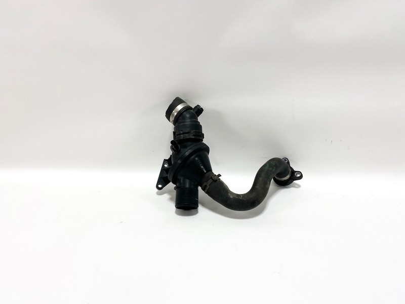 12-16 BMW SERIES 328I 428I 2.0 WATER COOLANT THERMOSTAT HOUSING W/ HOSE OEM