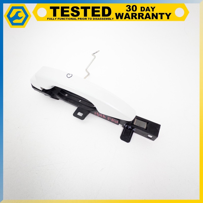 18-22 HONDA ACCORD FRONT RIGHT PASSENGER EXTERIOR DOOR HANDLE WHITE OEM