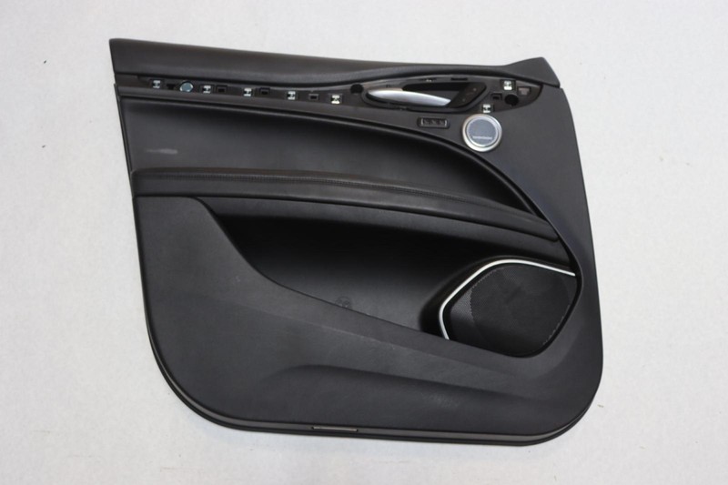 2018-2019 ALFA ROMEO STELVIO FRONT LEFT DRIVER DOOR PANEL TRIM COVER BLACK OEM