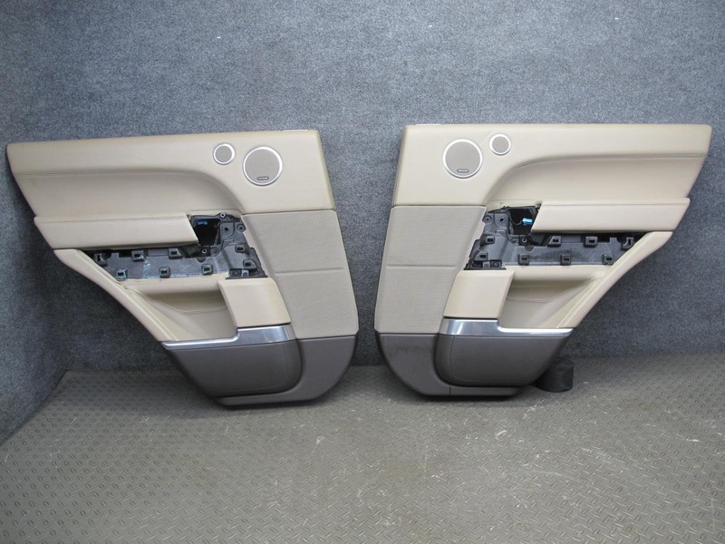 2013-2017 LAND RANGE ROVER L405 SWB REAR LEFT RIGHT DOOR INTERIOR TRIM PANEL SET