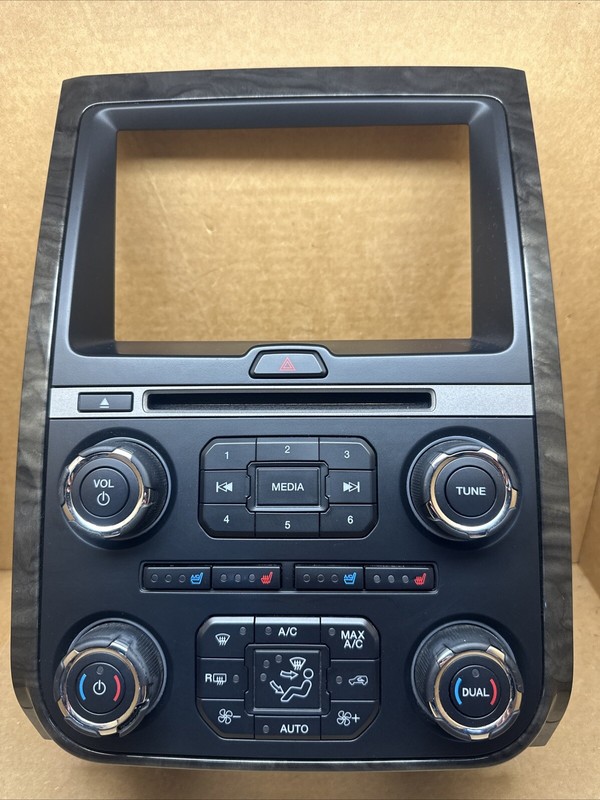 15-17 Ford Expedition Radio Climate Temperature Control Panel FL1T-18A802-EFSMQJ