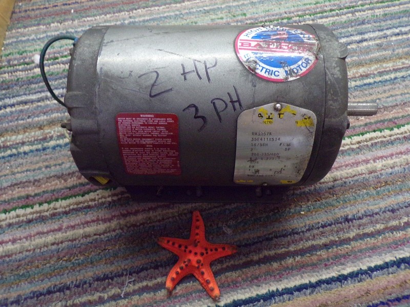 Motor RM3157A 56/56Hz F696 208-230/460 Baldor 35E411X534 *FREE SHIPPING*