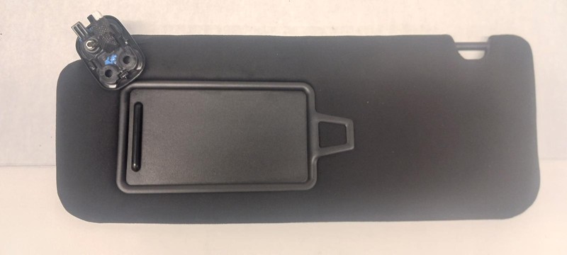 20-'24 HYUNDAI PALISADE left driver Sun visor w/sunroof cloth black OEM Grade A