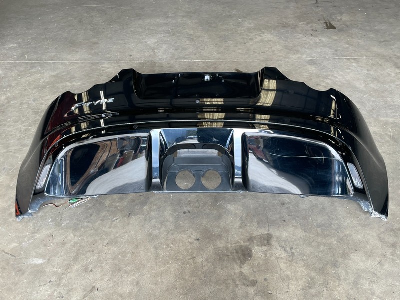 15 16 17 Jaguar F-Type 3.0L Rear Bumper Cover W/Camera & PDC Black 1611 OEM