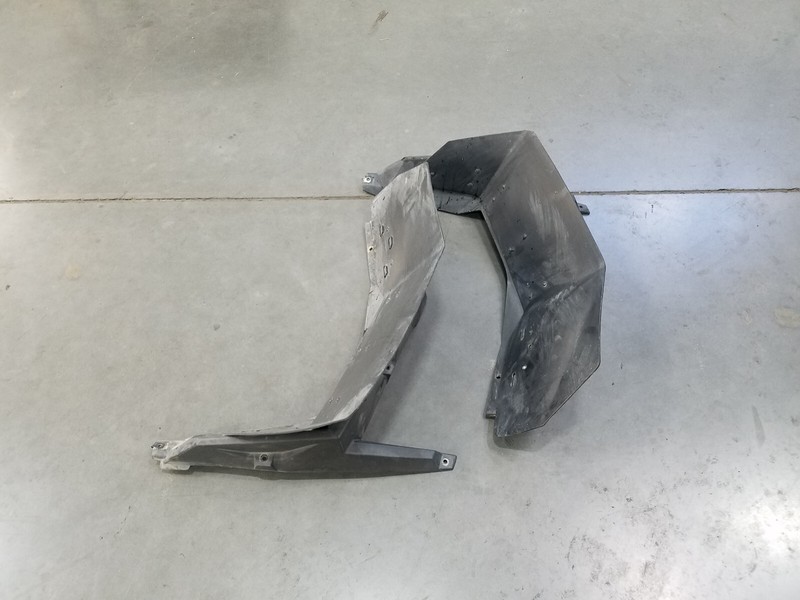 #4615 R1 - 2019 19 20 Polaris RZR Turbo S Front Fender Flares / Extensions