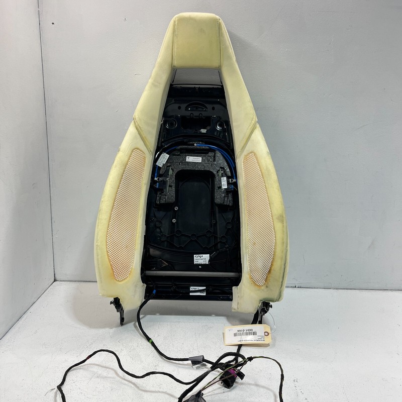 2010-2016 Porsche Panamera S Back Frame Front Left Driver Seat With Trim OEM