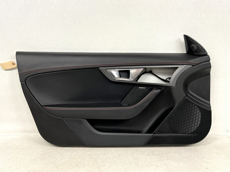 ⭐2014-2020 JAGUAR F-TYPE FRONT LEFT DRIVER INTERIOR DOOR PANEL BLACK OEM LOT2734