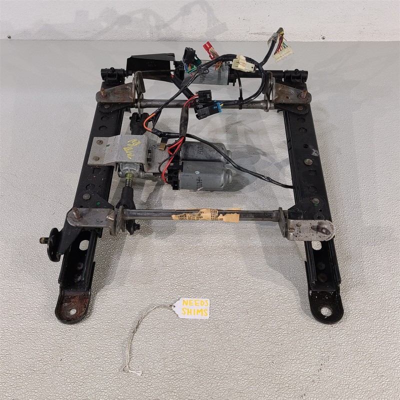 97-04 Corvette C5 Passenger Power Seat Track W/ Motors Aa7486 - NOTE