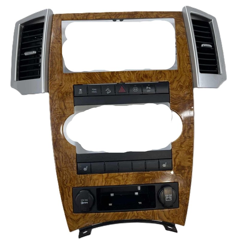 2008-2010 Jeep Grand Cherokee Radio Bezel Trim W/ Switches OEM