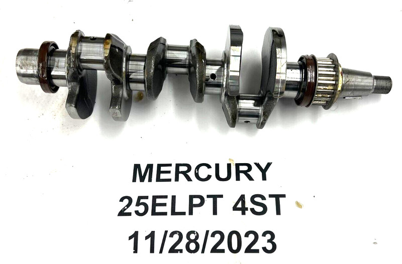 Mercury Outboard 25hp EFI Crankshaft 889246T32 FRESHWATER!