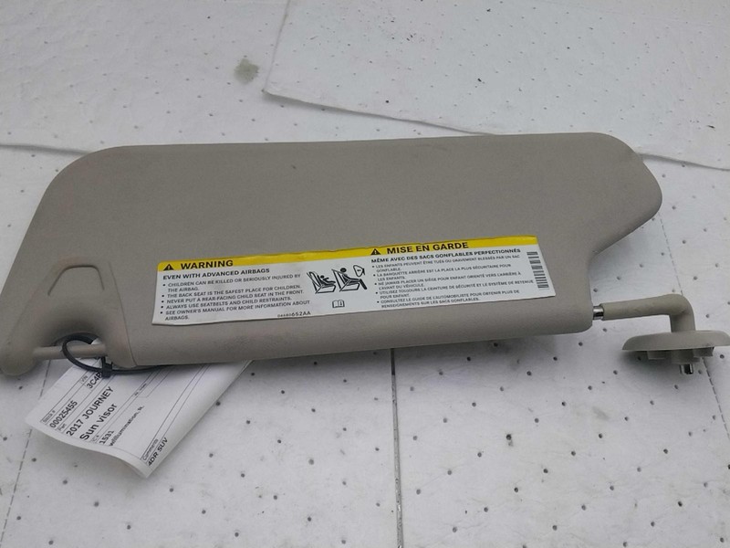 2017 Dodge Journey Black Sun Visor OEM Used 129K Mileage - Fast Shipping