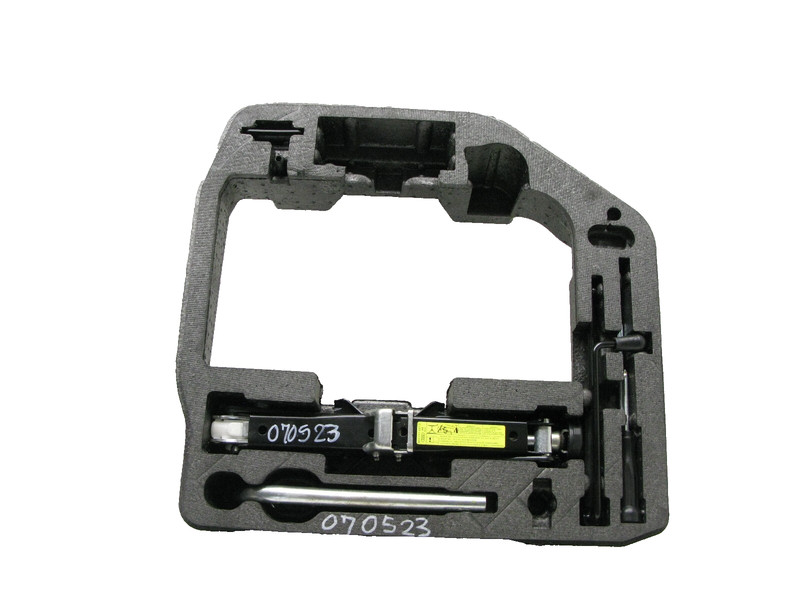 08-17 AUDI B8 A4 8T A5 S5 FOAM HOLDER TOOL KIT JACK EMERGENCY TRUNK KIT OEM 0705