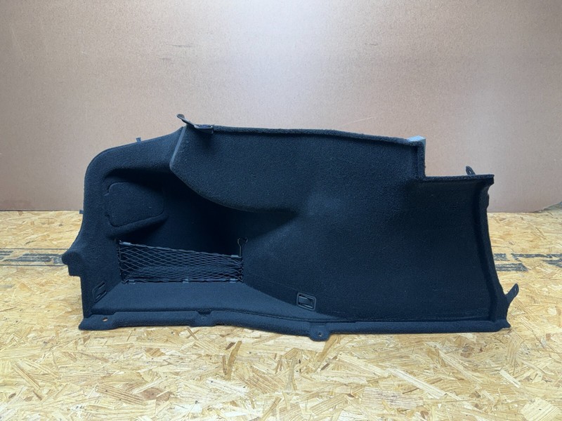 GENESIS G80 2021-2025 OEM LEFT DRIVER TRUNK QUARTER CARPET LINER TRIM MAT BLACK
