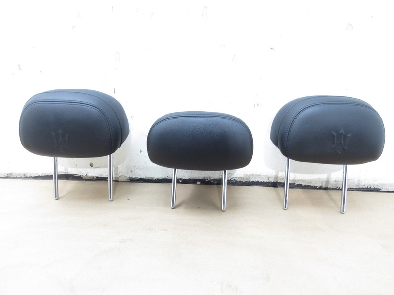Maserati Levante 2018 Rear Seat Headrest Head Rest Set 3 PCS 16-24 ;#4