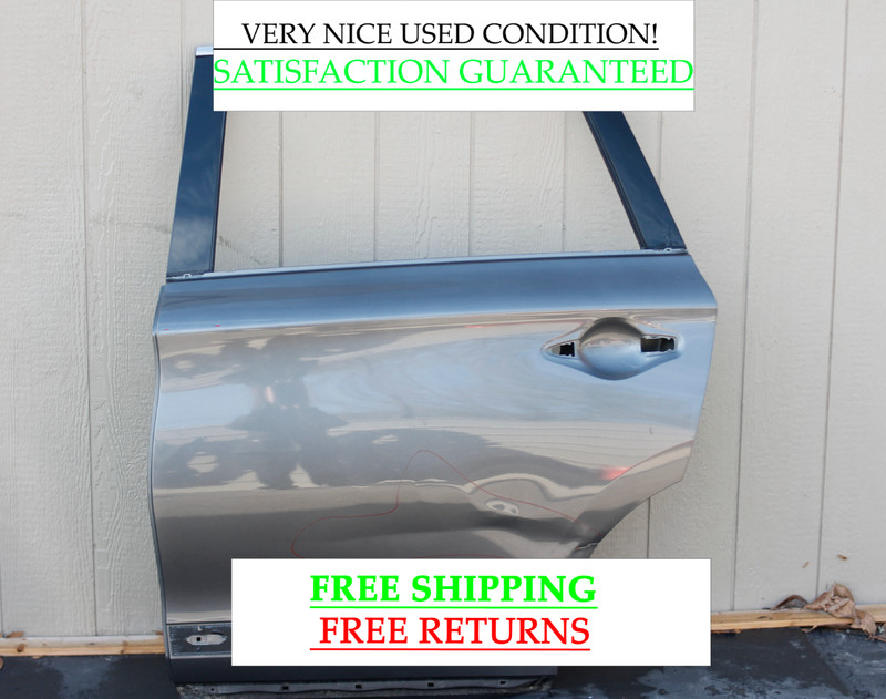 2016-2020 Infiniti Qx60 Left Driver Side Rear Door Shell Oem
