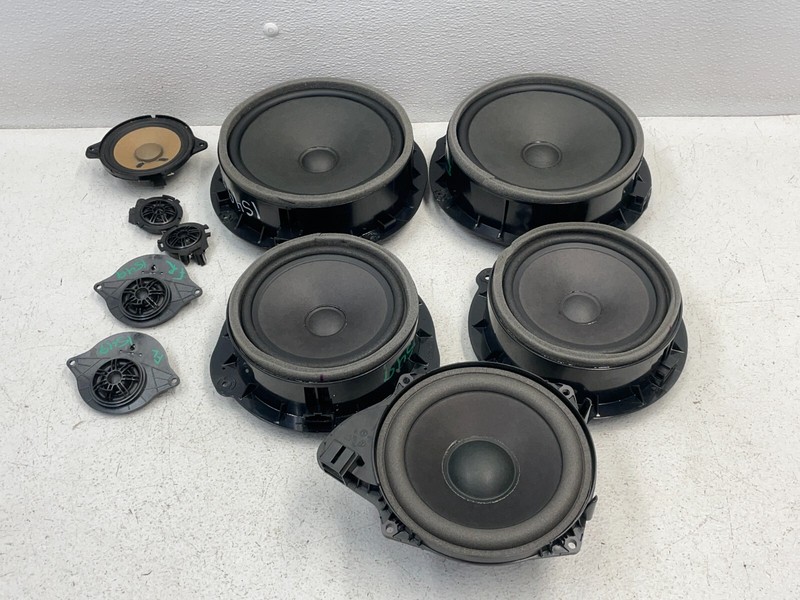 2018 2019 2020 Audi Q5 Audio Sound Subwoofer Door Tweeter Speaker Set 1549 OEM