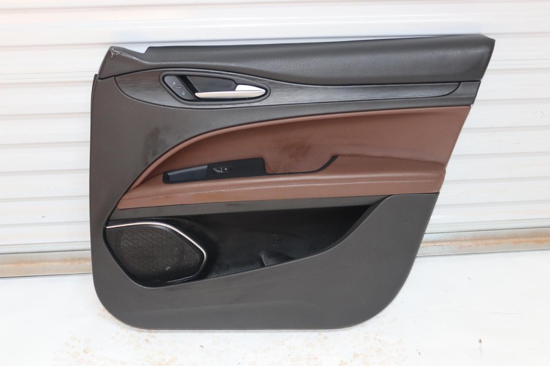 2018-2019 ALFA ROMEO STELVIO FRONT RIGHT PASSENGER DOOR PANEL TRIM COVER OEM