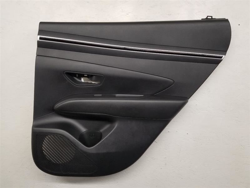 22-23 Hyundai Tucson Rear Right Passenger Door Trim Panel BLK OEM 83306CW000NNB