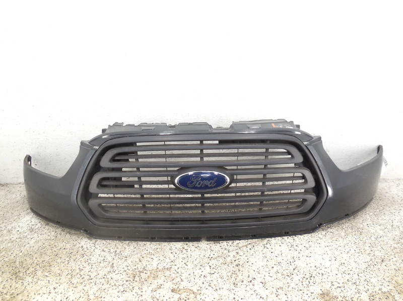 15-19 Ford Transit 250 Upper Front Bumper W/ Black Textured Center Grille OEM