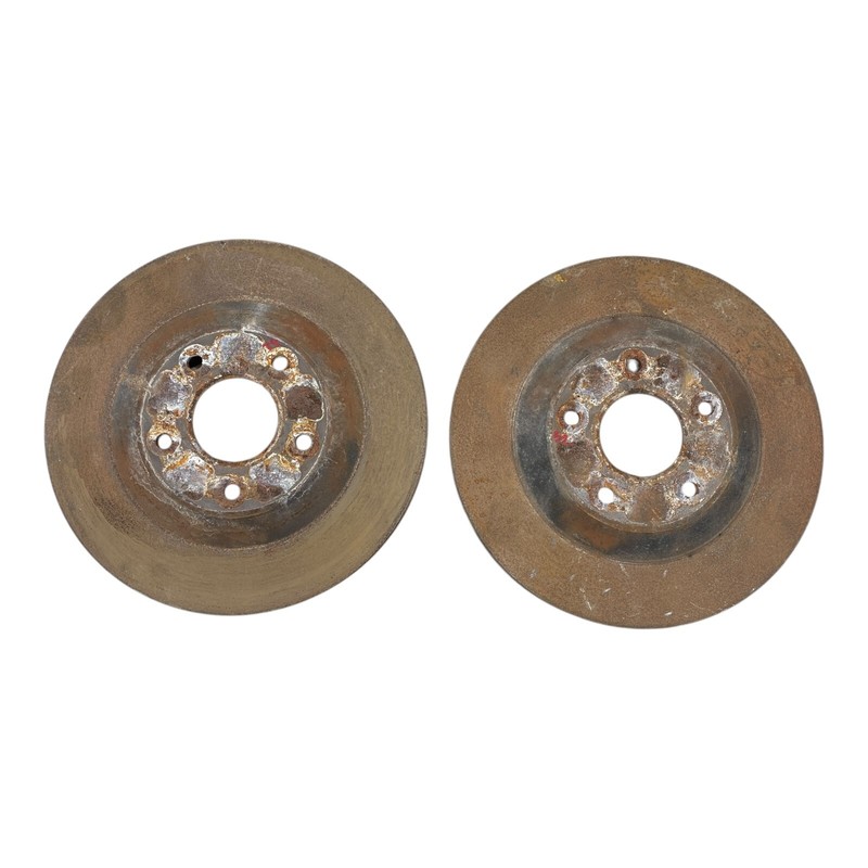 06-13 Mercedes W251 R350 R500 Front brake rotors disc left and right set 2 OEM