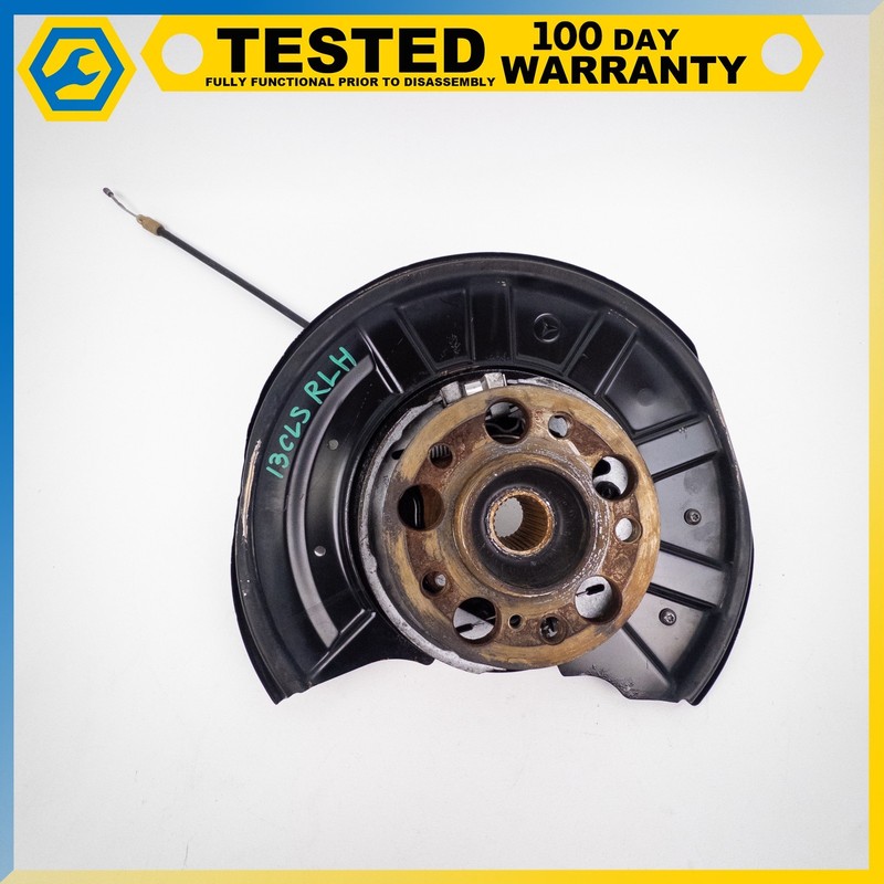 12-18 MERCEDES-BENZ CLS550 E550 REAR LEFT SIDE SPINDLE KNUCKLE HUB OEM