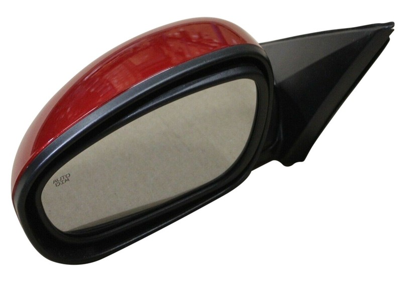 Mopar Door Mirror Left Red 1AQ531RHAD Genuine OEM NOS Factory