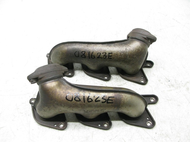 07-12 MERCEDES W204 C300 E CLK GLK V6 ENGINE EXHAUST MANIFOLD HEADERS OEM 081623