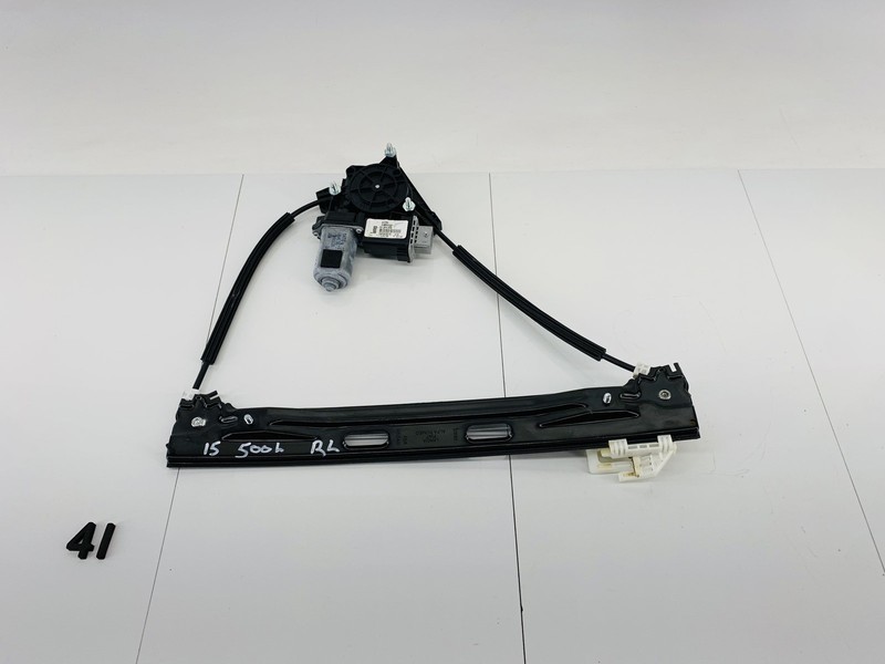 15-19 FIAT 500L REAR LEFT DRIVER SIDE DOOR WINDOW GLASS REGULATOR & MOTOR OEM