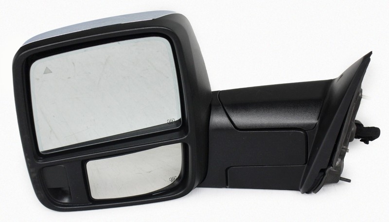 OEM Left Driver Side Exterior Mirror For Ram 2500, 3500 Chrome 68509729AF