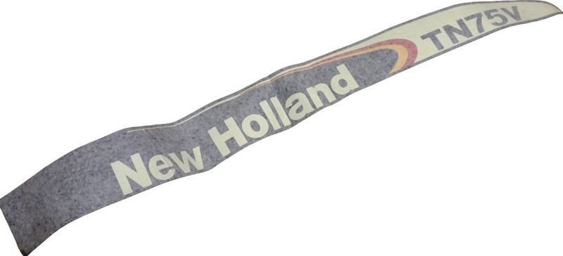 New Holland TN75V Hood Decal 47131698 NOS OEM