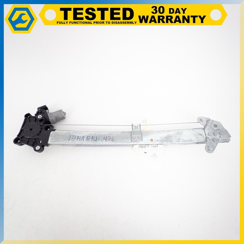 18-22 HONDA ACCORD FRONT RIGHT PASSENGER DOOR WINDOW REGULATOR W/ MOTOR OEM