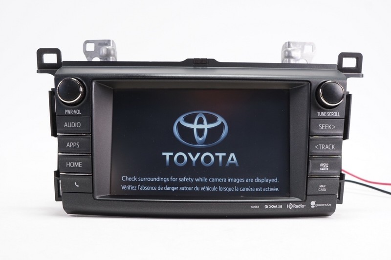 TOYOTA RAV4 Navigation Receiver Radio Head Unit AM-FM CD Player OEM 2016 - 2018