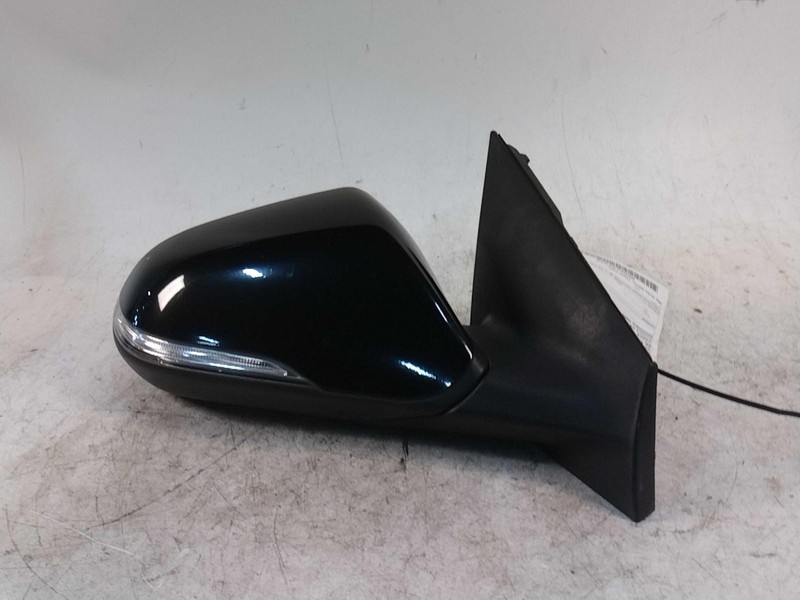2017 Hyundai Sonata Right Door Mirror Assembly Black Blemished 7667223