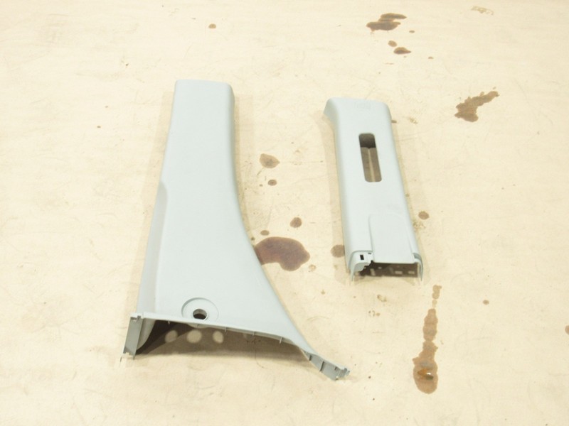 05-07 Honda Odyssey 2006 Left Driver B Pillar Cover Panel Trim Set 2 PCS ;