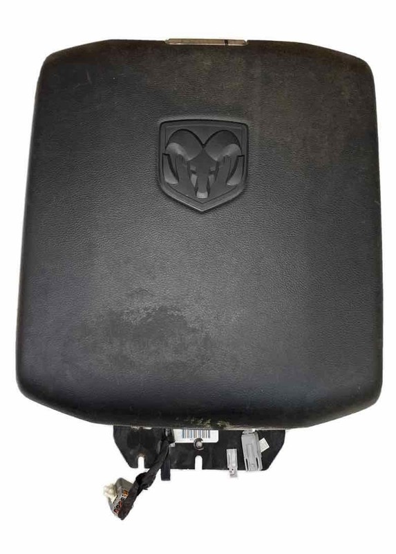 Dodge Ram center console 2013 2017 center arm rest black assy OEM 6CG35DX9AC