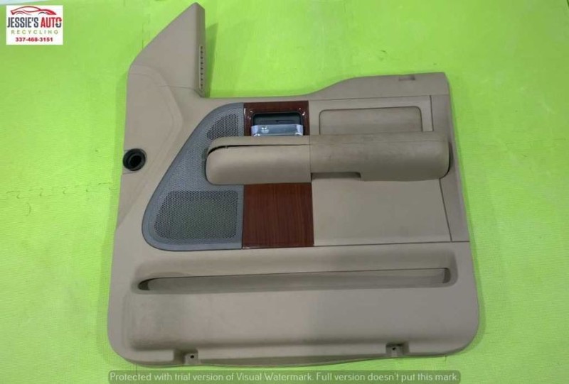 04-08 F150 LARIAT CREW CAB PASSENGER RIGHT FRONT INTERIOR DOOR PANEL OEM 2196-85