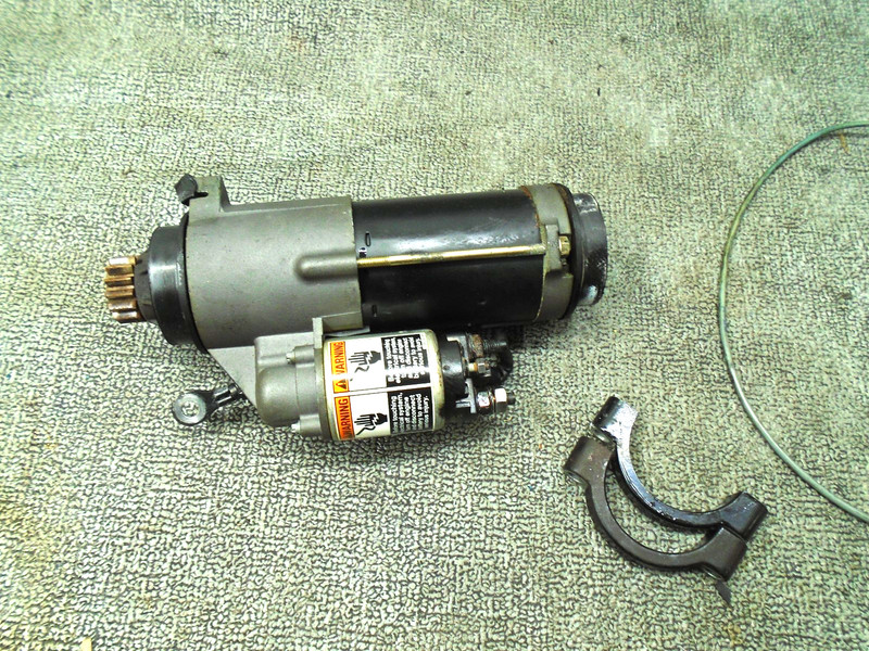 OEM USED STARTER MOTOR ASSY 892339T01 Mercury 75-350 HP Outboard Motor Part
