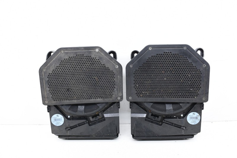 2009 BMW E90 HiFi Hi-Fi Bass Audio Speaker Sub Subwoofers Set OEM KW75