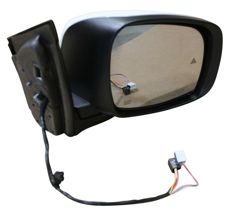 11-15 Chrysler Grand Caravan Mirror 1TL401W1AB Right Power Door Mirror White OEM