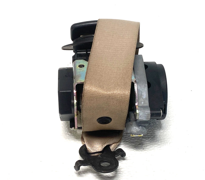 11 12 13 BMW 535i F10 FRONT LEFT SEAT BELT RETRACTOR BEIGE #A0.16